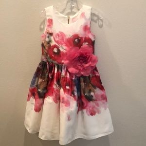 Zoe Ltd size 6 floral watercolor dress